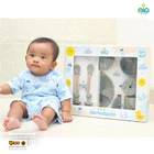 NIA Feeding Set Nia 9in1 Silicone - Silicone Baby Man Place - Baby Gift 1