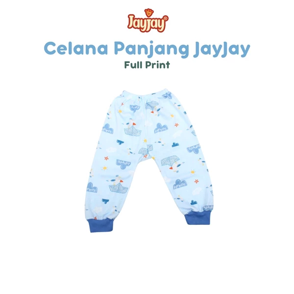 Jayjay Celana Panjang Motif Bayi Baru Lahir 0-6 Isi 12 Pcs